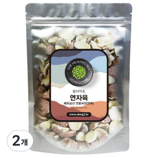 동이약초 연자육 연꽃씨앗, 150g, 2개