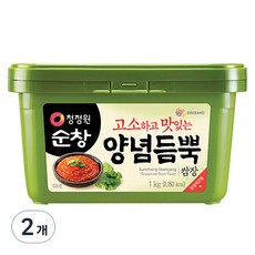 청정원 순창 양념듬뿍 쌈장, 1kg, 2개