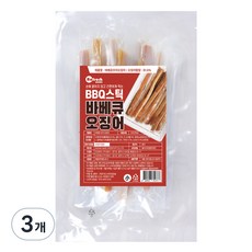 리프레쉬 바베큐 오징어 스틱, 100g, 3개