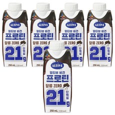 Altive 素食蛋白質 巧克力, 5個, 250ml