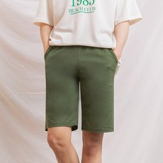 단군 남성용 코튼 홀릭 쿨 린넨 5부 스판 팬츠