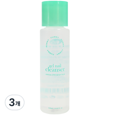 퍼니 젤네일 클렌저, 3개, 130ml