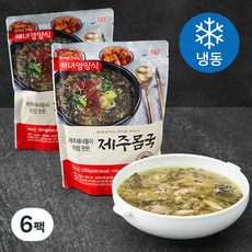 신한에코 제주해녀들이 만든 제주몸국 1~2인분 (냉동), 500g, 6팩