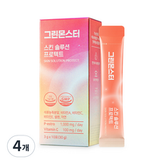그린몬스터 석류농축 비타민 스킨 솔루션 프로텍트, 30g, 4개