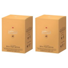 할리스커피 바닐라 딜라이트 분말스틱, 19.5g, 40개입, 2개
