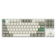키크론 K8 MAX ALU 유무선 RGB 기계식 텐키리스 키보드 핫스왑, 쉘 화이트, K8M-Q4-KR, 바나나축