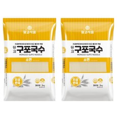 몽고간장 구포국수 진공소면, 3kg, 2개