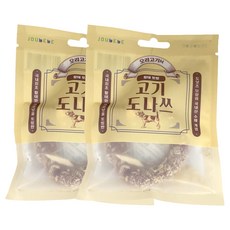 한스펫 영양만점 오래먹는 고기와도나쓰 강아지 간식 M, 오리황태, 30g, 2개