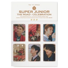 슈퍼주니어 SUPER JUNIOR - The Road : Celebration 정규 11집 앨범 Vol.2 SNOW ver. 포스터 없음, 1CD