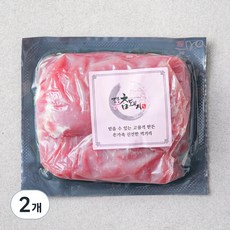 전통참돼지 등심 돈까스용 (냉장), 400g, 2개