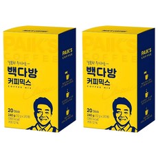 빽다방 커피믹스, 12g, 20개입, 2개 2개, 20개입, 12g