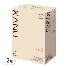 카누 바닐라 라떼 커피믹스, 17.3g, 24개입, 2개