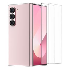 케이엠 9H 외부 강화유리 휴대폰 액정 보호필름 2p, 1세트