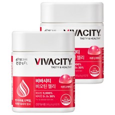 VIVACITY Binggrae保健tft生物素軟糖 荔枝口味 248g, 2個, 62顆