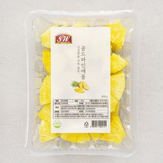 에스앤더블유 골드파인애플 청크형, 800g, 1개