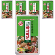 오뚜기 와사비분 300g, 5개