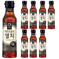 청정원 제주 모슬포 멸치액젓, 400g, 8개