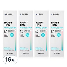 동아제약 해피타임 얼리체크 임신테스트기, 1개입, 16개