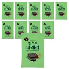 만전김 갓구운 파래김, 20g, 10봉