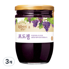 [복음자리] 과일잼(포도잼), 620g, 3개