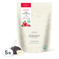 다비앙 유기농 히비스커스 차, 1.5g, 20개입, 5개