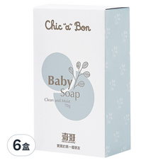 奇哥 Chic a Bon 嬰兒香皂, 70g, 6盒