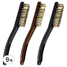월드크린 롱 손잡이 철 브러쉬, 랜덤 발송, 9개