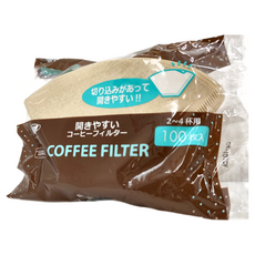 OC-06咖啡濾紙(茶色) 902166, 100枚入, 2~4人用, 100個