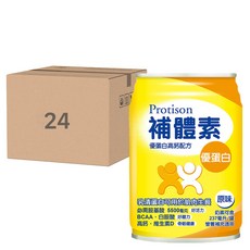 SMAD 補體素 優蛋白 高鈣配方 原味 此商品無贈罐, 237ml, 24罐
