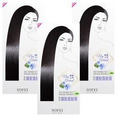 SOFEI 舒妃 護髮直髮膏 二劑式, 25ml, 3個