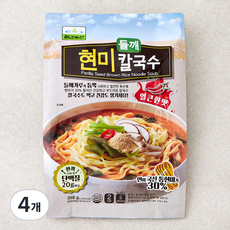 칠갑농산 들깨 현미 칼국수, 398g, 4개