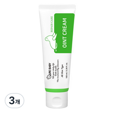 큐어베이비 오인트크림, 3개, 100ml