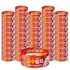 사조 고추참치 안심따개, 150g, 48개