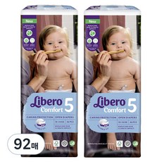 Libero 麗貝樂 尿布舒適黏貼型, 第 5 步, 92張