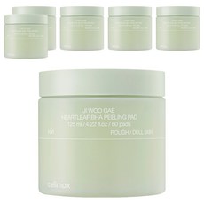 celimax 魚腥草BHA去角質淨膚棉片, 60片, 6罐