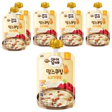 Namyang 南陽乳業 9個月以上孩童輔食, 牛肉蘿蔔湯口味, 100g, 6包