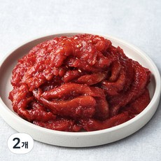 입술젓갈 명태회무침, 1kg, 2개