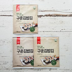 김이가 구운김밥김 15매, 30g, 3개