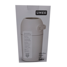 UMEE 環保嬰兒尿布除臭味收納桶, 淡藍色, 10L