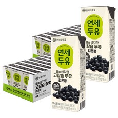 연세두유 뼈를생각한 고칼슘두유 검은콩, 190ml, 48개 190ml, 48개