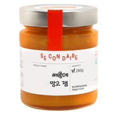 쎄콩데 무가당 자일리톨 망고 잼, 260g_포장없음, 260g, 1개