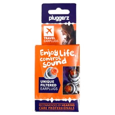 pluggerz ENJOY 耳塞 飛行款, 可重複使用, 附收納盒, 1盒