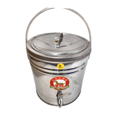 生旺 不鏽鋼保溫保冷茶桶 (8L-附水龍頭), 1個