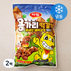 하림 용가리 떡갈비 (냉동), 600g, 2팩