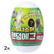 공룡메카드 타이니소어 랜덤발송 에그박스 Vol 2, 2개