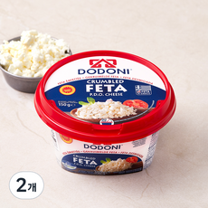 도도니 크럼블드 페타 치즈, 150g, 2개