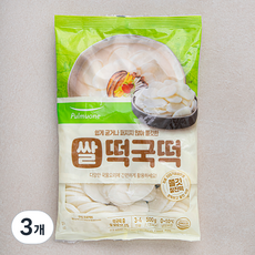 풀무원 쌀 떡국떡, 500g, 3개