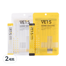 베츠 고메 스톡 츄르 2종, 비프, 피쉬, 2세트