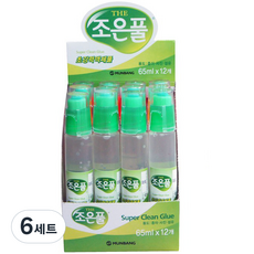 더 조은풀 물풀65ml X 12개입, 65ml, 6세트 - 비단풀칠