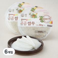 곰곰 쌈무, 350g, 6개입